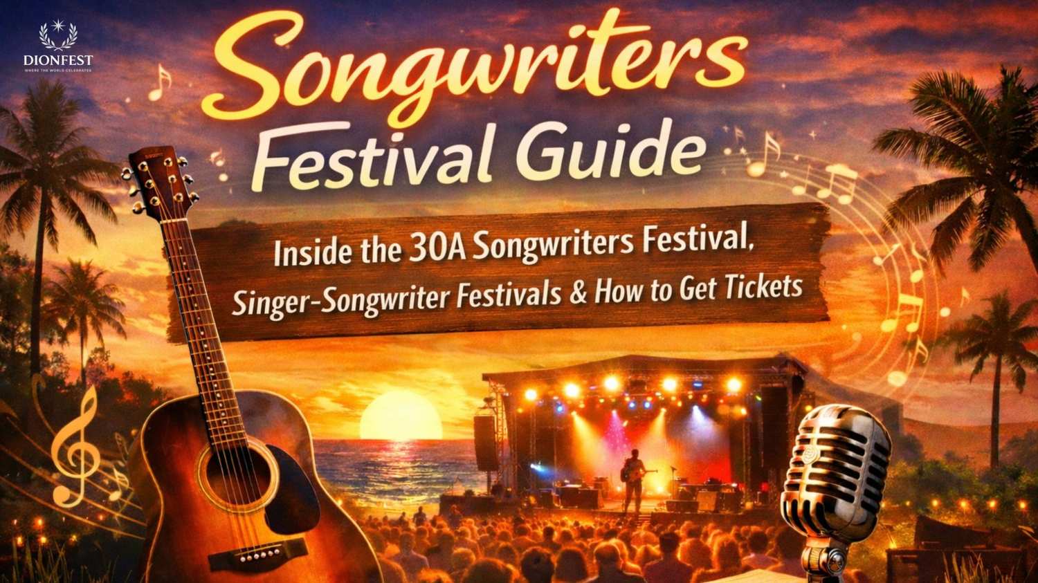 Songwriters Festival Guide: Inside 30A Songwriters Festival, Singer-Songwriter Festivals & How to Get Tickets