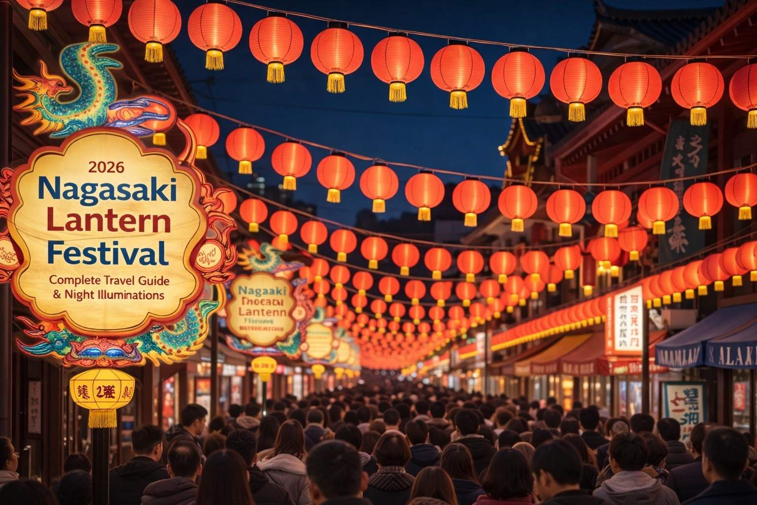 Nagasaki Lantern Festival 2026: Complete Guide — Dates, Highlights, Chinatown & Night Lights