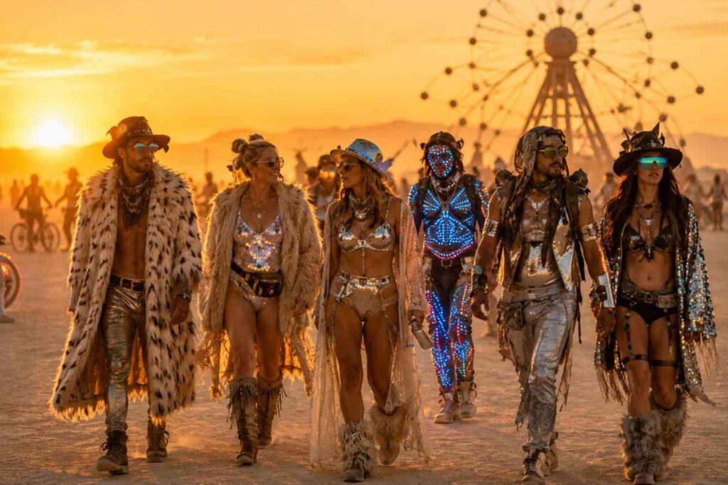 Burning Man 2026 Dates Tickets What To Expect DionFest Burning Man Outfits What To Wear Playa 2026 1024x683 