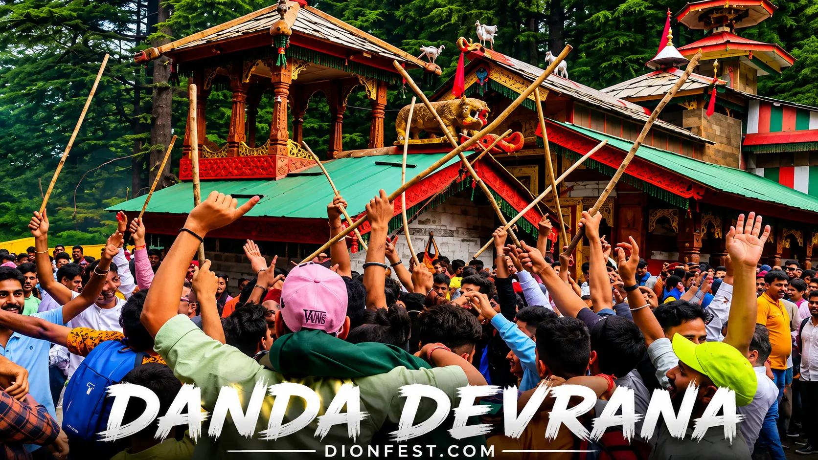 Traditional Harul folk dance performance at Danda Devrana Mela 2026 Rawain Valley Uttarkashi with dhol damaun drums